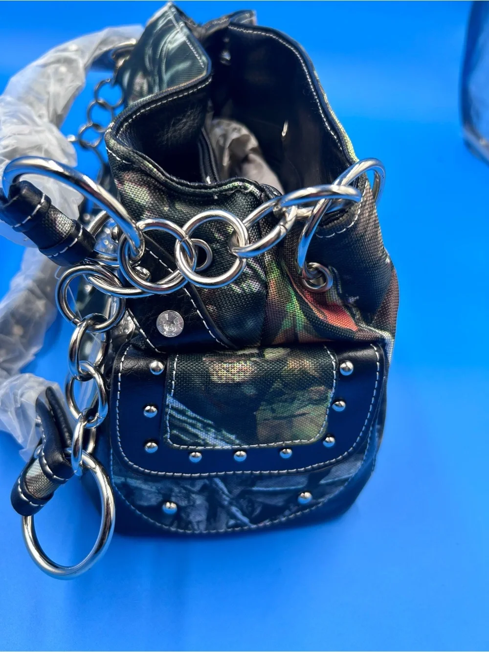 BNB Natural Camo handbag, a western-style purse